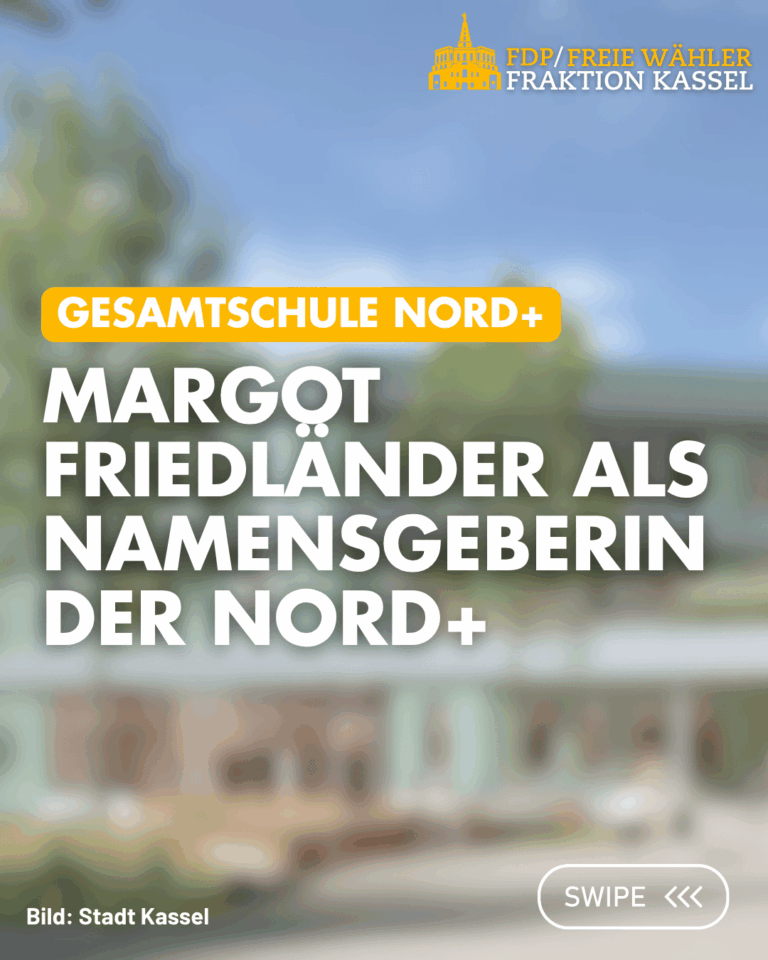 „Seid Menschen“: Gesamtschule Nord+ nach Margot Friedländer benennen